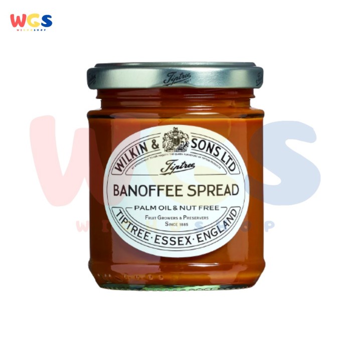 Wilkin &amp; Sons Selai Tiptree Banoffee Spread Vegan Gluten Free 210g