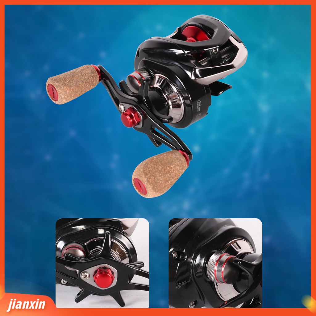 (In Stock) Baitcasting Reel 7plus 1bears Gear Ratio 7.0:1 Kiri /Kanan Tangan Centrifugal/ic Sistem Pengereman Ganda Metal Ultra-Ringan Gulungan Pancing Pengecoran Panjang Universal Untuk Outdoor
