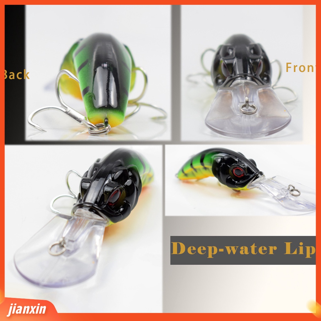 (In Stock) 10cm /14g Umpan Pancing Plastik Desain Bola Baja Tahan Aus Hidup Ikan Kecil Umpan Memancing Aksesori