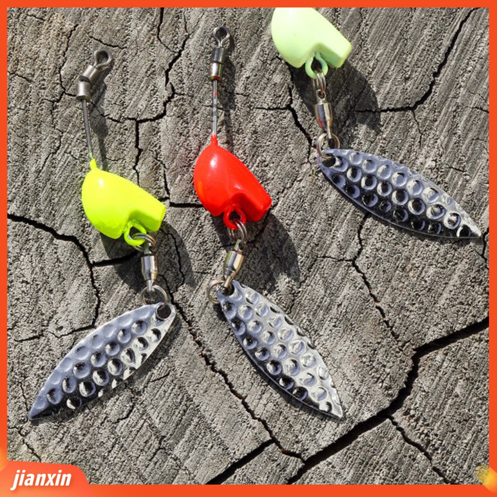 (In Stock) 3Pcs Payet Pemikat Pancing Handal Pengerjaan Halus Anti-Gantungan Bawah Aksesoris Praktis Memimpin Sinker Sequin Untuk Angling