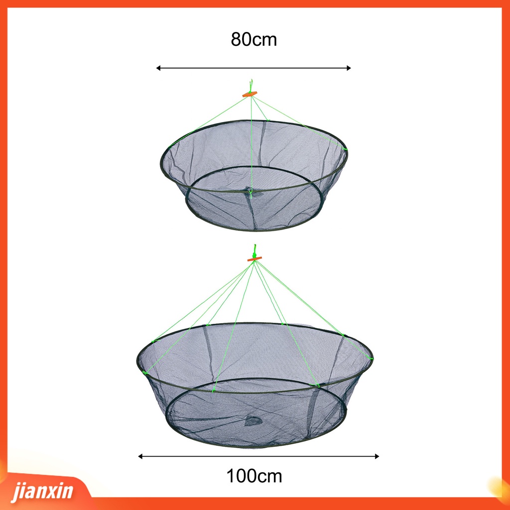 (In Stock) Jaring Pendaratan Kuat Bantalan Beban Lipat Nilon Anti Korosi Perangkap Ikan Untuk Angling