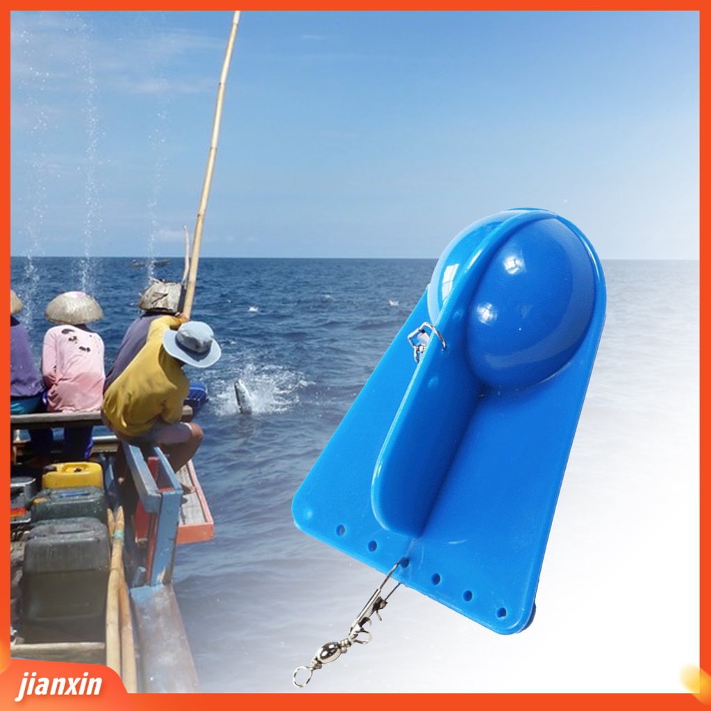 (In Stock) Troli Pancing Diving Plate Portable Plastik Deep Sea Troli Planer Board Perlengkapan Memancing