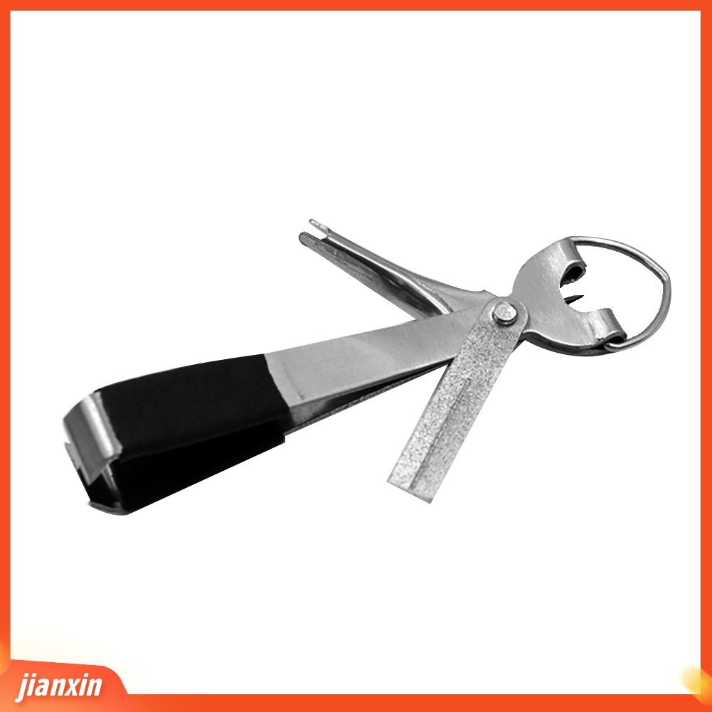 (In Stock) Fly Fishing Quick Knot Tool Fast Knotter Line Clipper Dengan Gantungan Kunci Ditarik