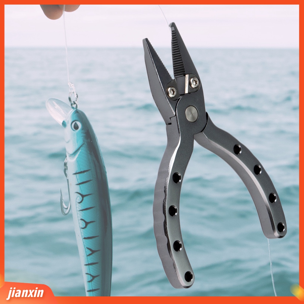 (In Stock) Portabel Aluminium Alloy Memancing Lure Tang Line Cutter Hook Remover Alat Ikan