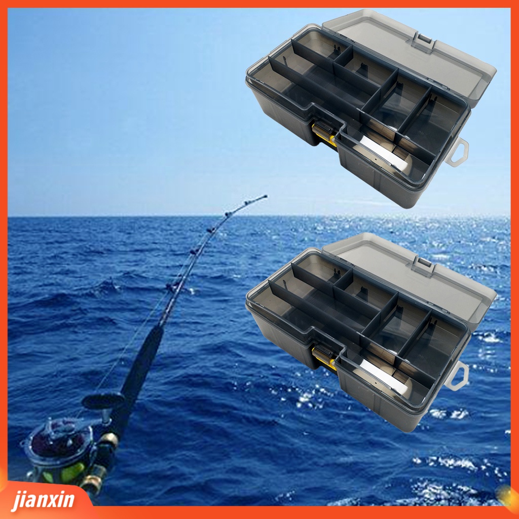 (In Stock) Lure Box Kotak Alat Aksesoris Umpan PP Tebal Lapis Ganda Untuk Memancing