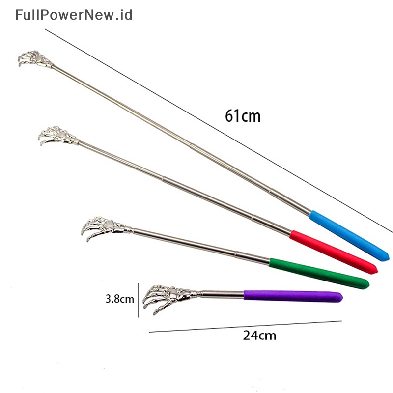 Power Back Scratcher Telescopic steak Backscratcher Massager Kit Scraper Punggung ID