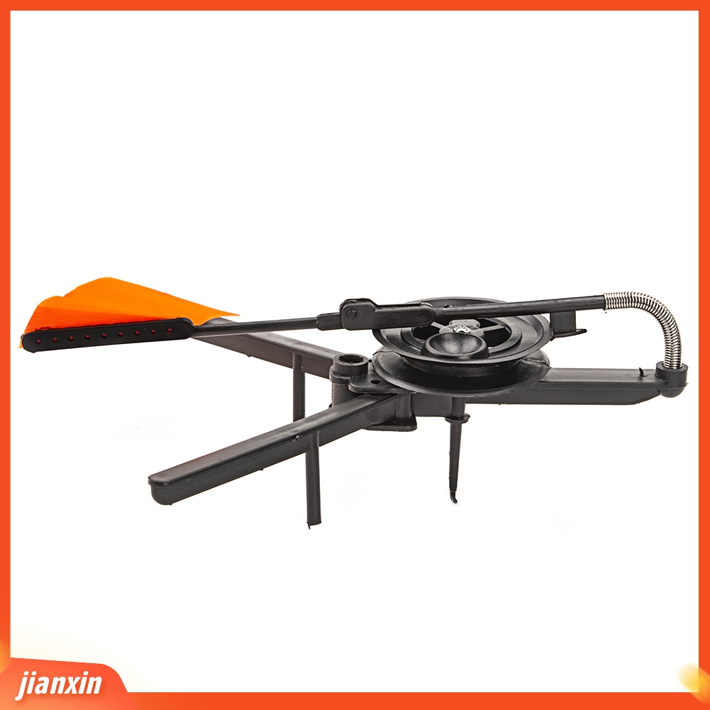 (In Stock) Pancing Es Tahan Lama Portabel Tip-up Compact Orange Flag Tackle Aksesori