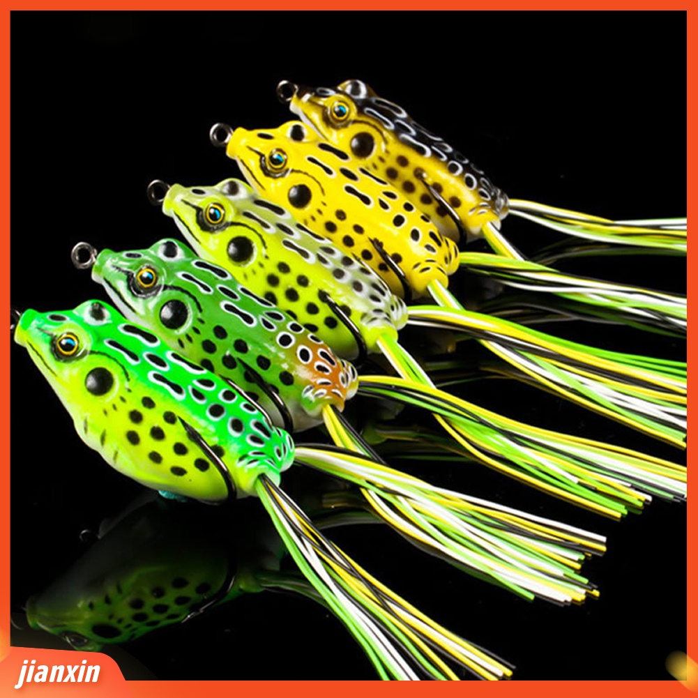(In Stock) 6cm 12g Bentuk Kodok Memancing Buatan Manusia Hidup Lembut Ikan Lure Umpan Tackle Tool