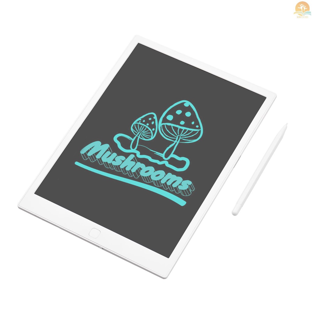 In Stock 13 Inch LCD Writing  Board Monochrome Screen with Stylus Drawing Writing Taking Notes Leaving Messages for Toddlers Boys Girls &amp; Adults Black