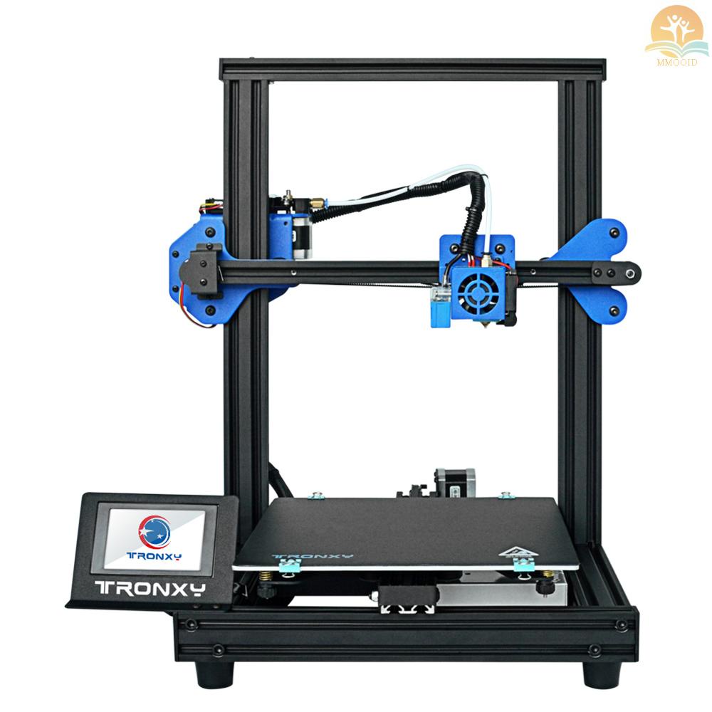 In Stock TRONXY XY-2 Pro 3D Printer Kit Perakitan Cepat 255*255*260mm Build Volume Silent Printing Dukungan Auto Leveling Resume Print Filament Deteksi Habis Dengan Kartu TF 8G &amp; PLA