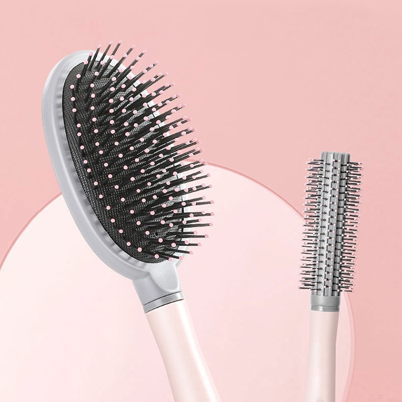 Sisir Besar Kotak Anti Rontok Model Melengkung(Curved) Pijat Kesehatan Pria Dan Wanita /Sisir Anti Kusut, Anti Nyangkut