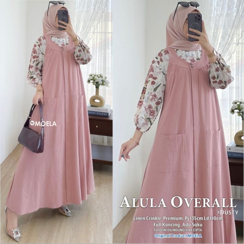 ALULA OVERALL ORI MOELA | Ld110 Crinkle Premium