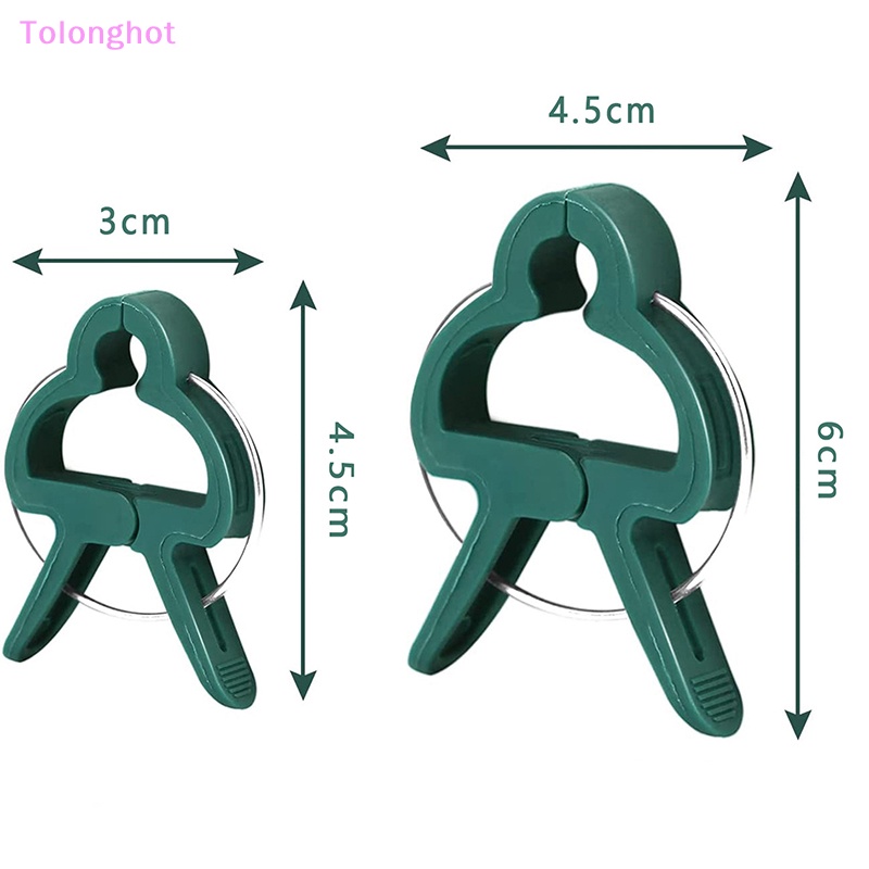 Tolonghot&gt; Klip Penyangga Tanaman Klip Penyangga Tanaman Tomat Bunga Dan Taman Untuk Batang Supporg s Grow Tegak Mendaki Dengan Baik