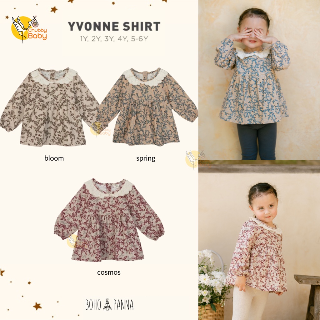 Bohopanna - Yvonne Shirt | Atasan Anak Perempuan