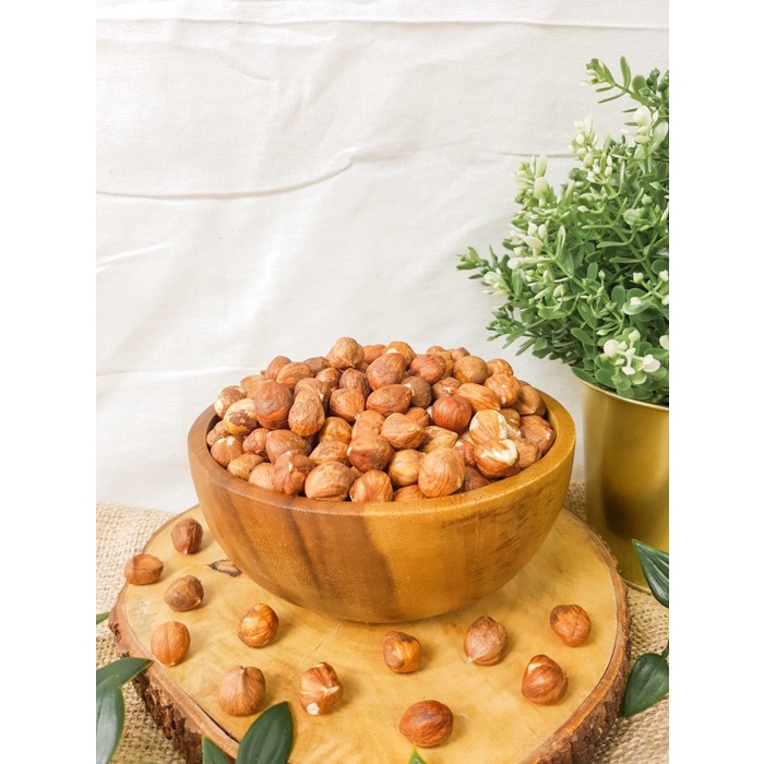 

✨Ready Stok✨ - Roasted Hazelnut 250 gr / Kacang Hazelnut Panggang 250 gr Premium - RAW
