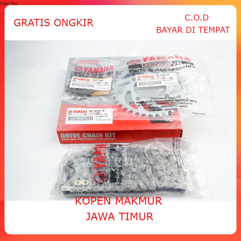 GEAR SET KOMPLIT MOTOR YAMAHA JUPITER MX NEW || JUPITER MX 135 - 50C-WF01A-10