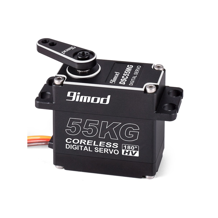 9imod 55kg Sensor Magnet Tahan Air Torsi Tinggi Coreless Digital RC Servo