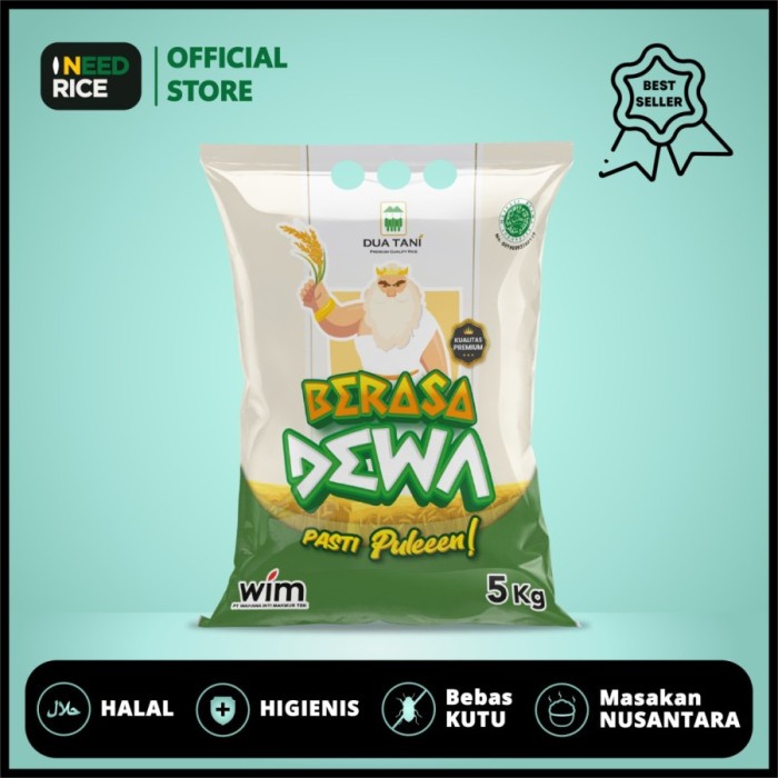 

Beras premium BerasaDewa kualitas Premium @5kg