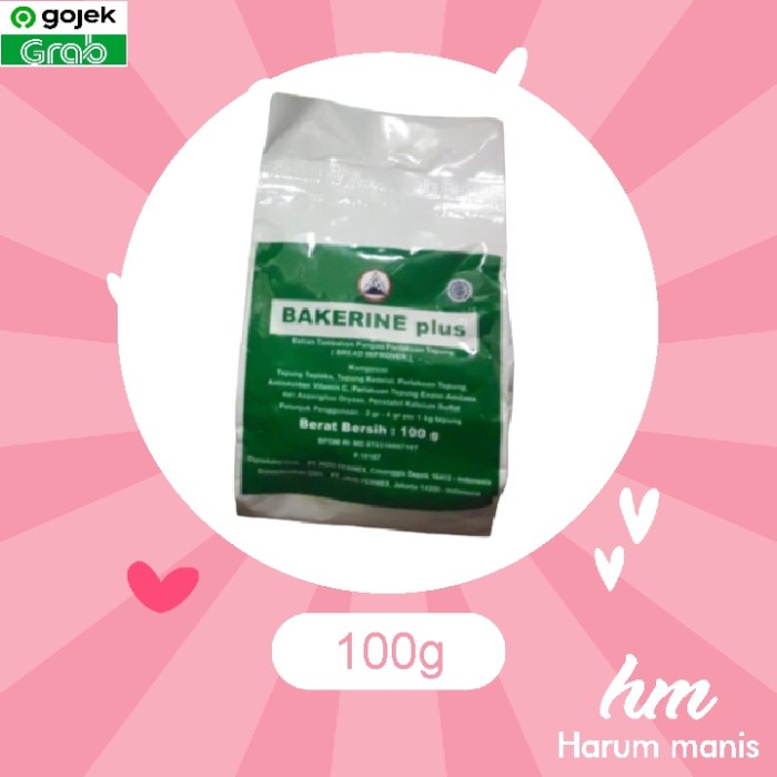 

Bakerine Plus Bread Improver kemasan 100g