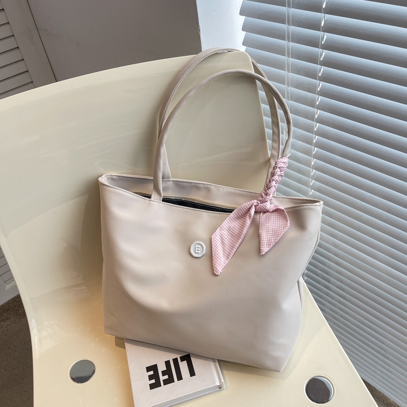 Tas Totebag Pita Poliester Wanita Terbaru Gaya Kekinian Barang Import Harga Grosir Termurah