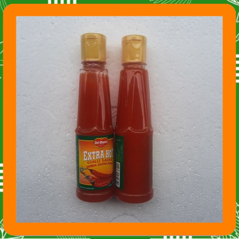 

DELMONTE EXTRA HOT BOTOL 135 GR. CABE PEDAS 140 GR saus saos sauce Best Seller
