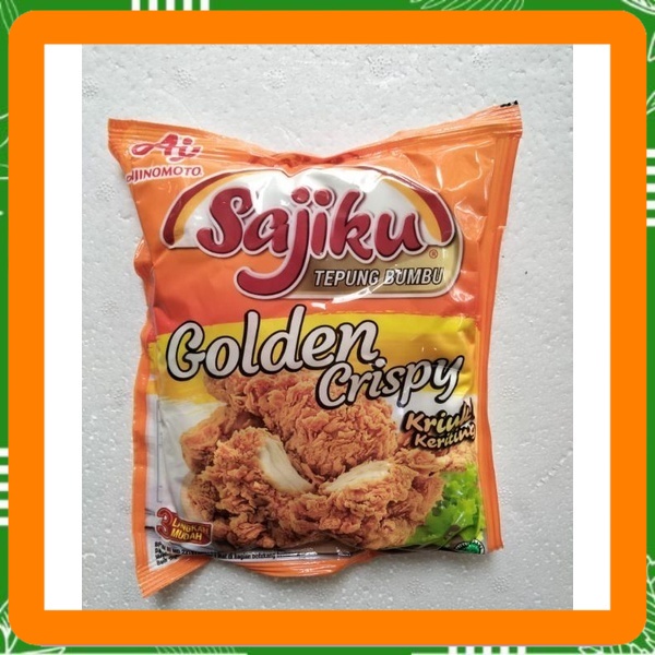 

Ajinomoto sajiku tepung Bumbu golden crispy 220 gr kriuk keriting tepung Bumbu serbaguna Best Seller