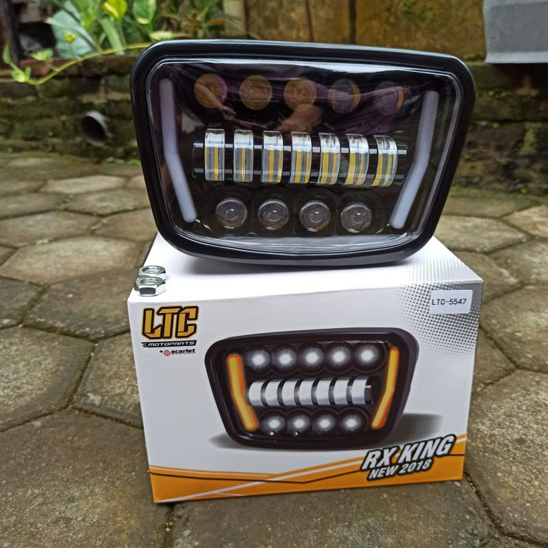 Lampu Depan Rx King Headlamp Rx King Oval Set Daymaker Reflektor Lampu Depan