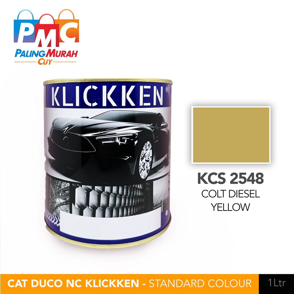 Cat Klickken Automotive Refinishes - Colt Diesel Yellow KCS 2548
