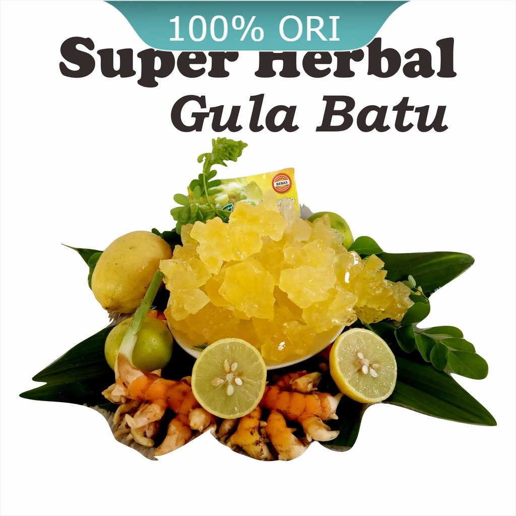 

Super Herbal Gula Batu 1 kg Kristal Kuning Asli Rock Madu Sugar Murni Minuman Sehat alami kualitas Premium Jogja Cirebon Terbaik