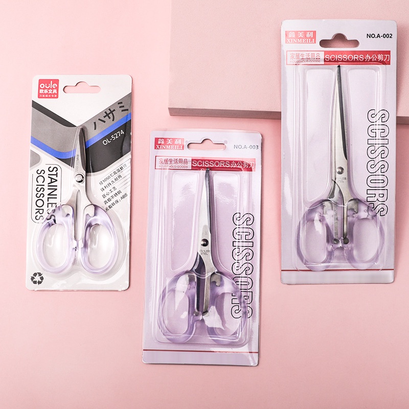 

COD-gunting kertas transparan/Gunting Kertas Aesthetic Transparan Scissors Scrapbook Use