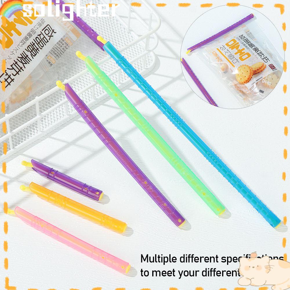 Solighter 5PCS Magic Sealer Stick Plastik Kualitas Bagus Praktis Fresh Lock