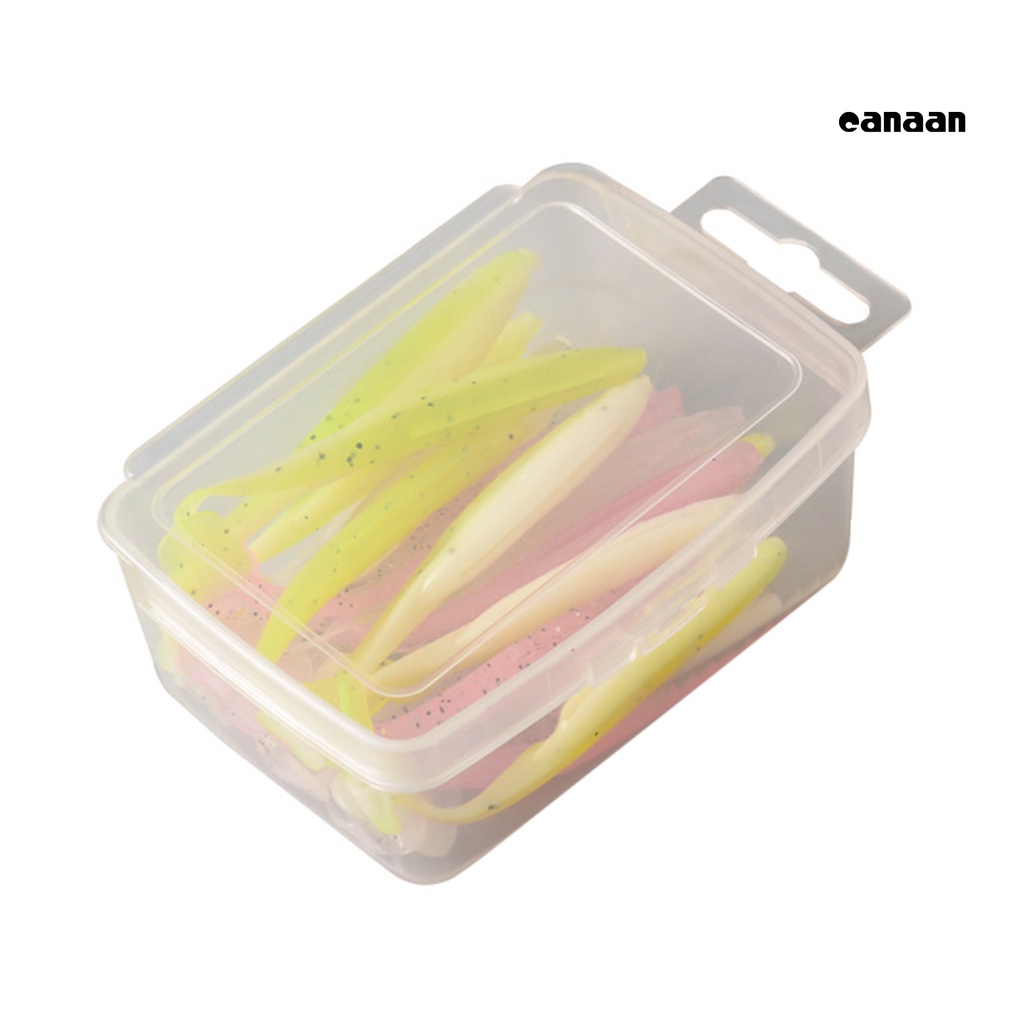 Cnn-4pcs Lure Box Kokoh Reusable Transparan Tahan Jatuh ABS Fishing Tackle Storage Box Memancing Luar Ruangan