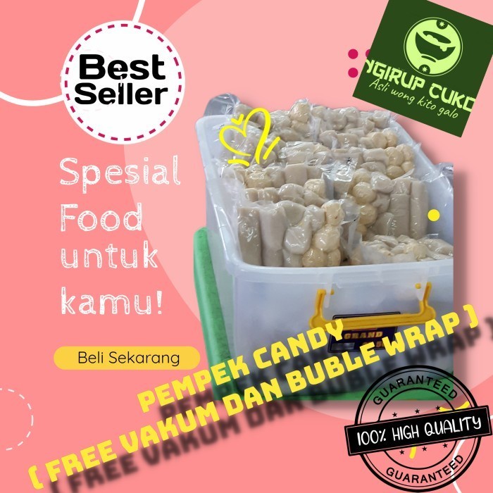 

Pempek Palembang Asli Candy Paket Isi 25