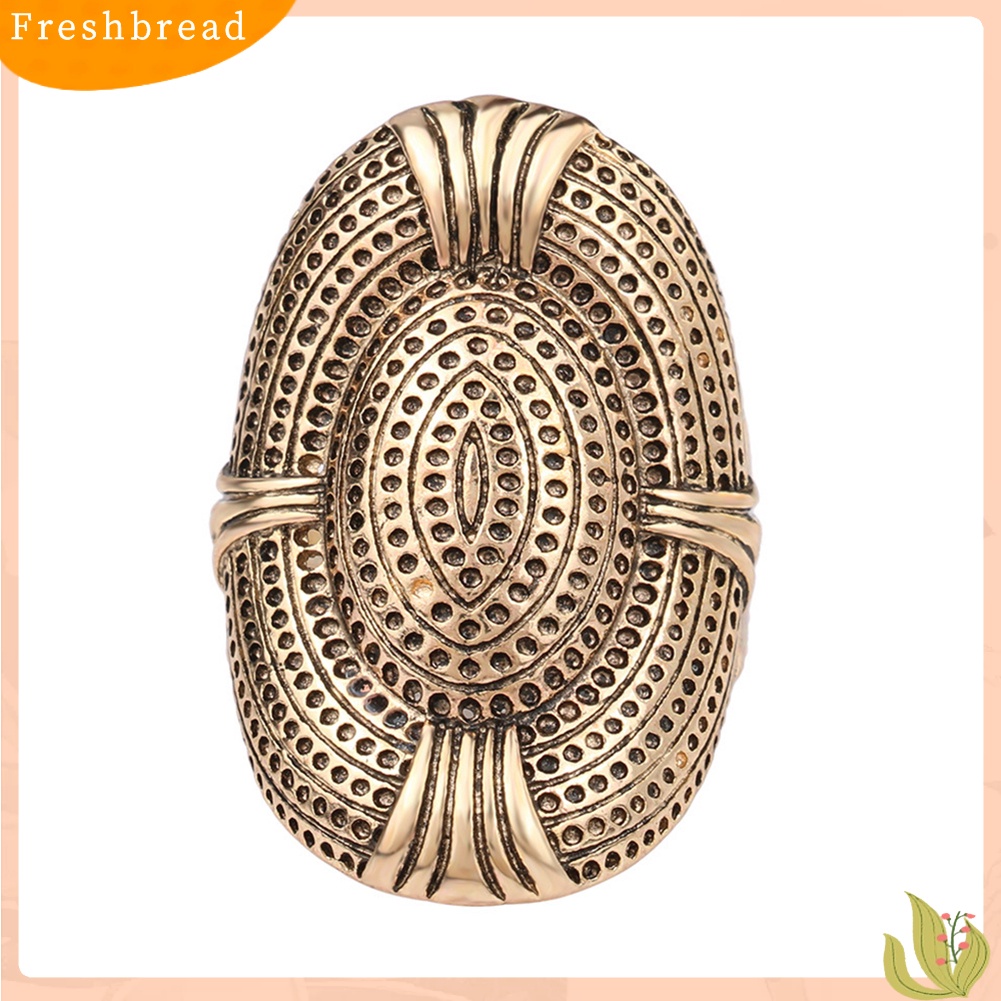 &lt; Freshbread &gt; Kreatif Berlebihan Mesh Desain Lubang Paduan Jari Cincin Pria Wanita Perhiasan Hadiah