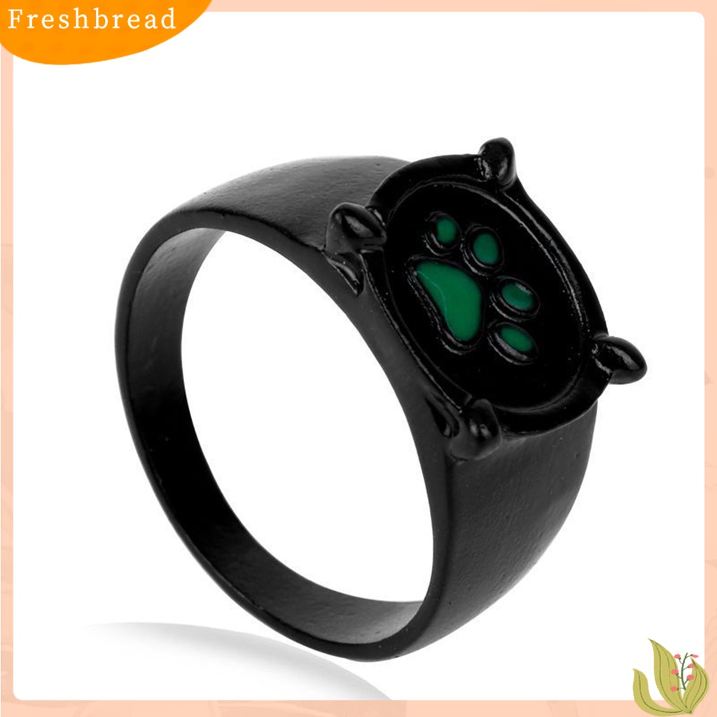 &lt; Freshbread &gt; Cincin Unisex Cosplay Anime Cats Dog Anime Paw Ring Aksesori Fashion Untuk Hadiah