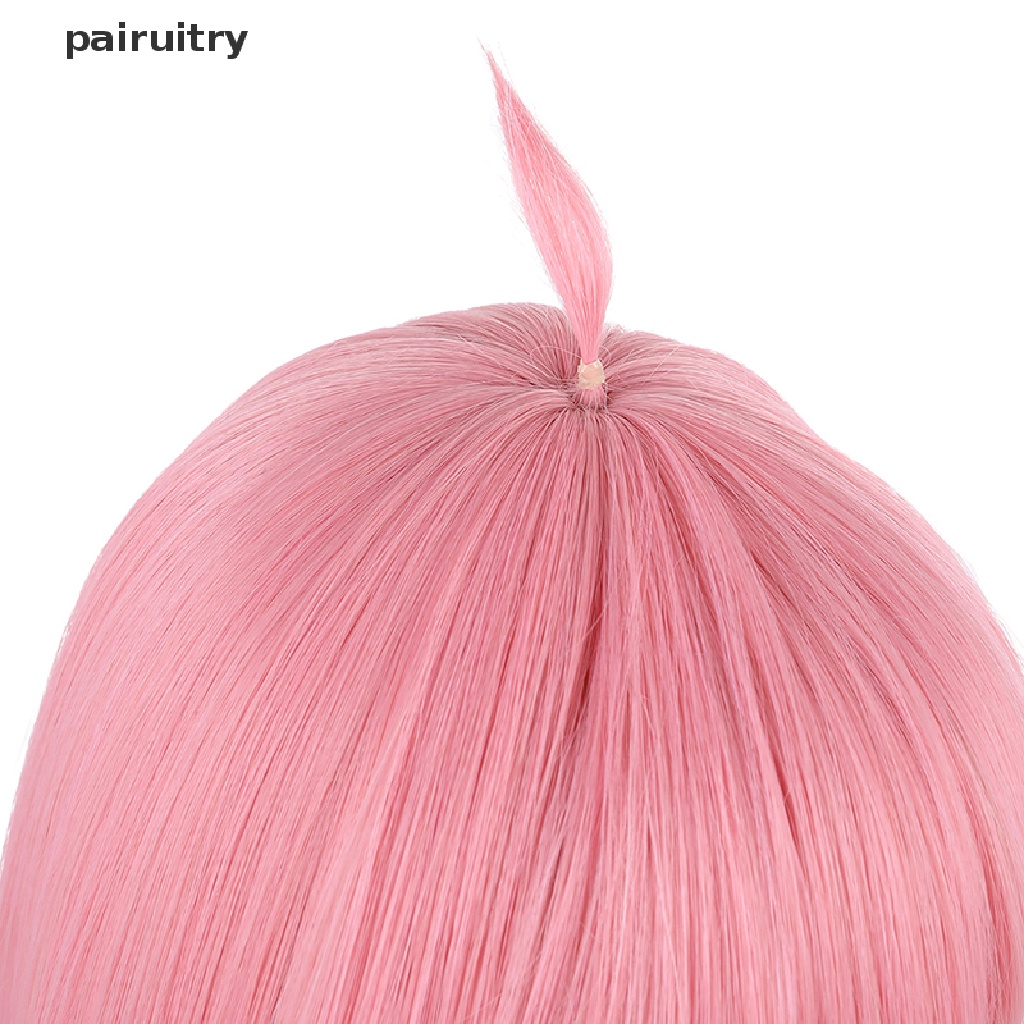 Prt Karakter Anime Pink Cosplay Wig Halloween Party Props Cosplay Wig Decor PRT