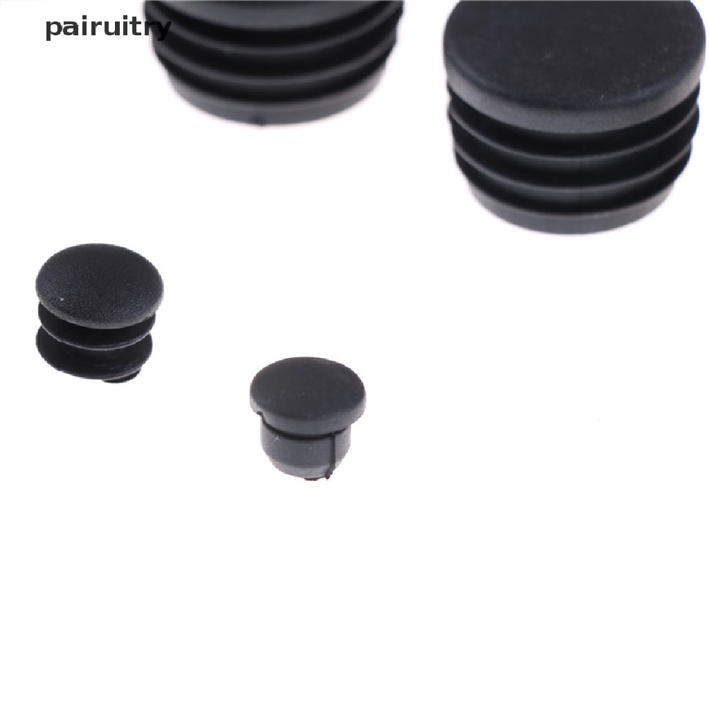 Prt 4PCS Bulat Kaki Kursi Plastik Glide Cap Plug Tubing Pipa Insert Pelindung Lantai PRT