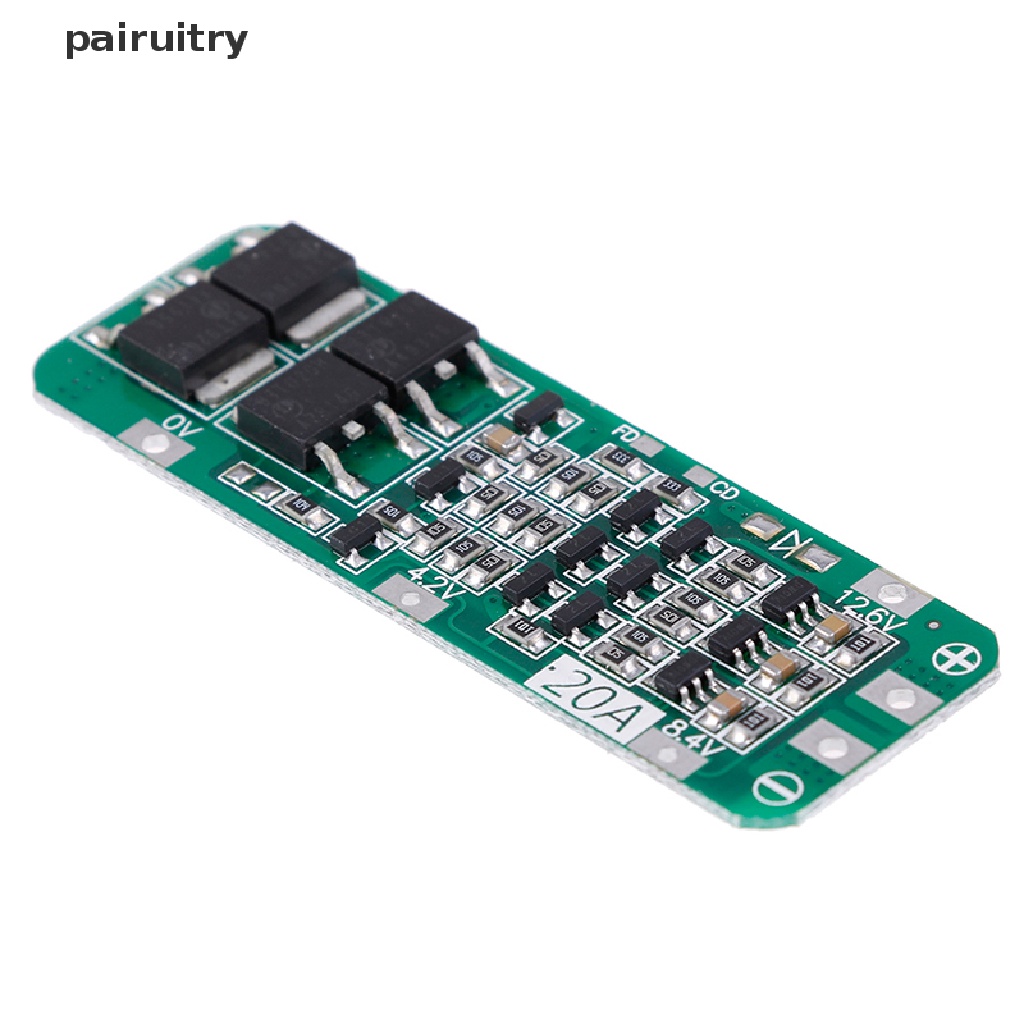 Prt 3S 20A Li-ion Lithium 18650charger PCB BMS Papan Perlindungan 12.6V PRT