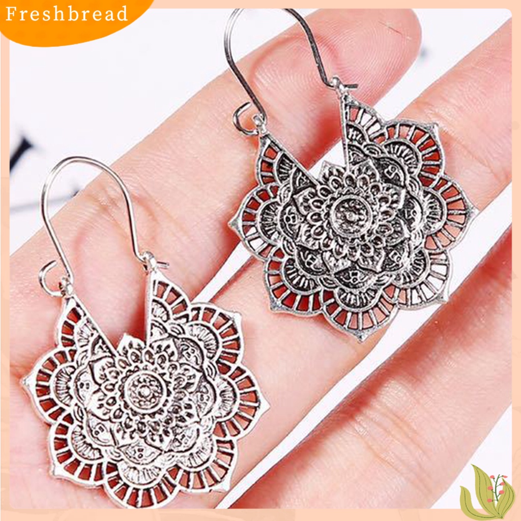 &lt; Freshbread &gt; 1pasang Anting Vintage Drop Fashionable Anting Bohemian Panjang Set Perhiasan Boho Untuk Travel