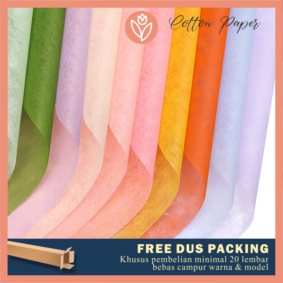TULIP PAPERIE - KERTAS TISUE TISU EKONOMIS BUKET BUNGA FLOWER WRAPPING TISSUE