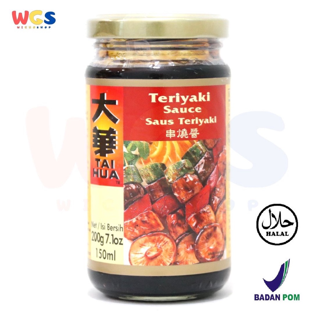 Tai Hua Teriyaki Sauce 200 gr - Bumbu Saus Teriyaki