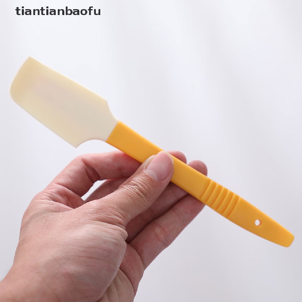 [tiantianbaofu] Spatula Dapur Mini Silikon Baking Tools Silicone Cream Baking Spatula Gadget Butik