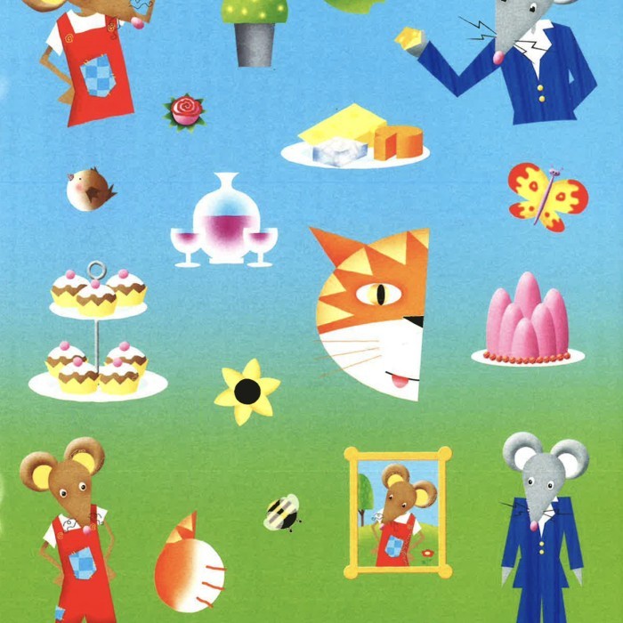 Stick A Story: Town Mouse and Country Mouse Sticker Activity book Buku Aktivitas Anak