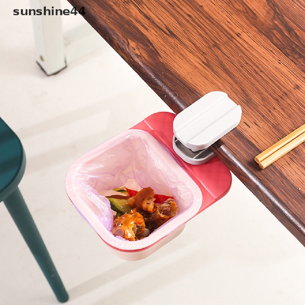 Sunshine Rotag Kotak Penyimpanan Bawah Meja Untuk Dapur Kantor Bawah Meja Tempat Sampah Dustbin ID