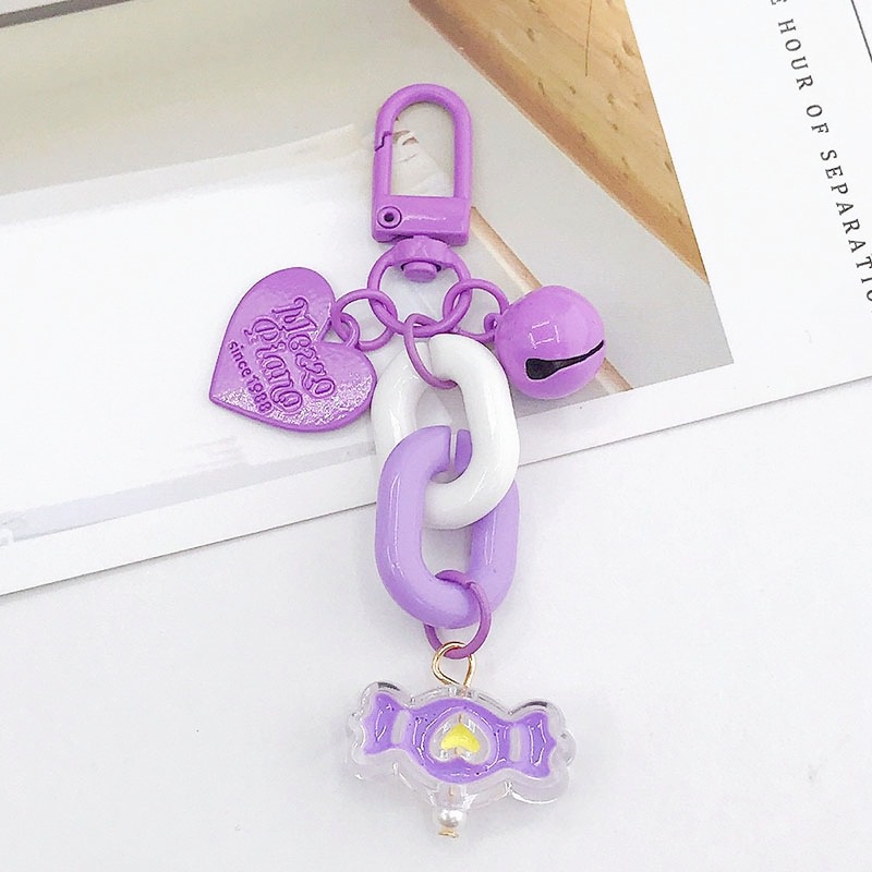 Ins Lucu Kartun Bebek Beruang Bunga Permen Cherry Bell Charms Phone Case Bluetooth Earphone Cover DIY Liontin Untuk iPhone Untuk Airpods Untuk Samsung Untuk OPPO Untuk Baseus Untuk Inpods