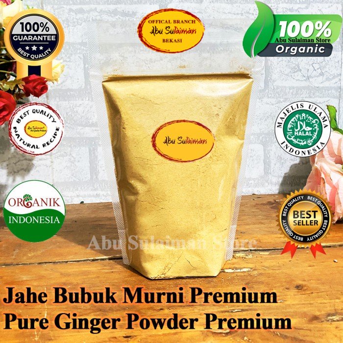 

Jahe Bubuk Murni 1 Kg / Pure Ginger Powder Premium Abu Sulaiman