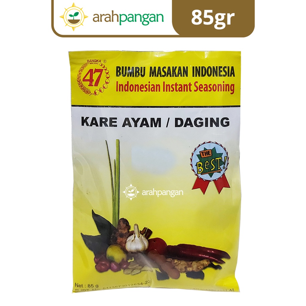 

Bumbu 47 KARI 85gr