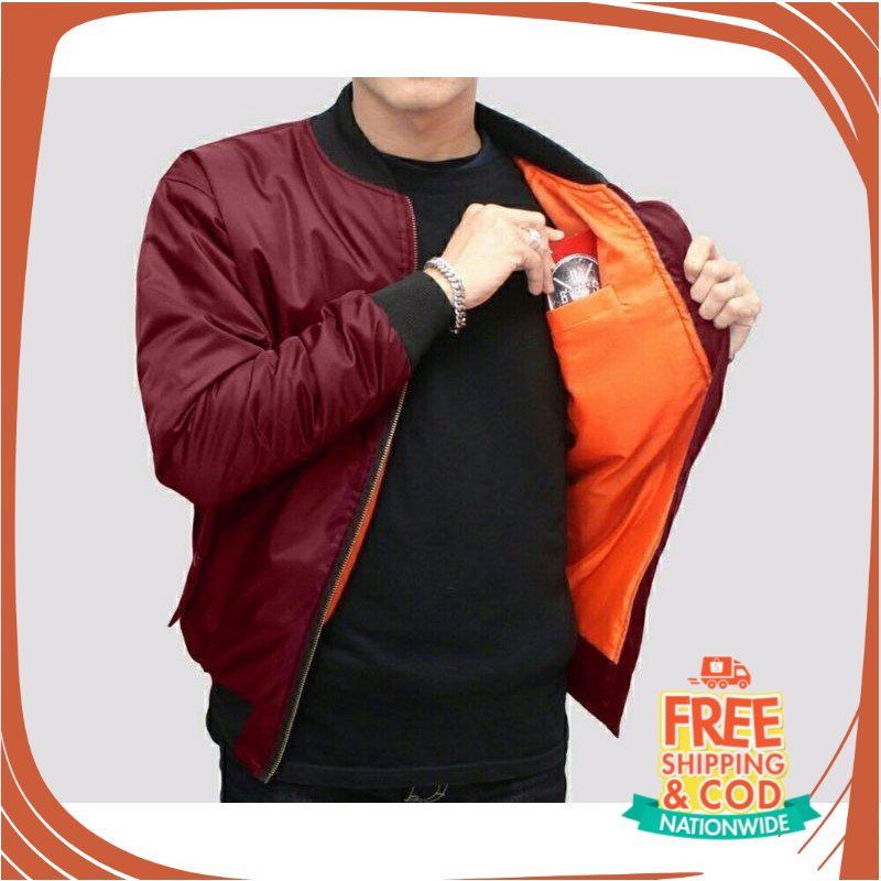 PROMO BIG SIZE JAKET BOMBER JUMBO/ jaket pria bomber pilot original/jaket bomber pria polos jumbo XX