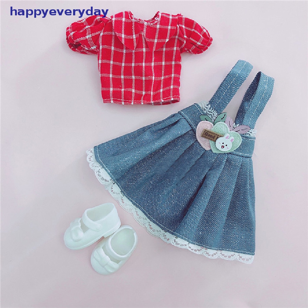 [Selamat] Untuk Baju Boneka 30cm Dan Sepatu1Per6 BJD Tubuh Gemuk Putri Dress Aksesoris DIY [ID]