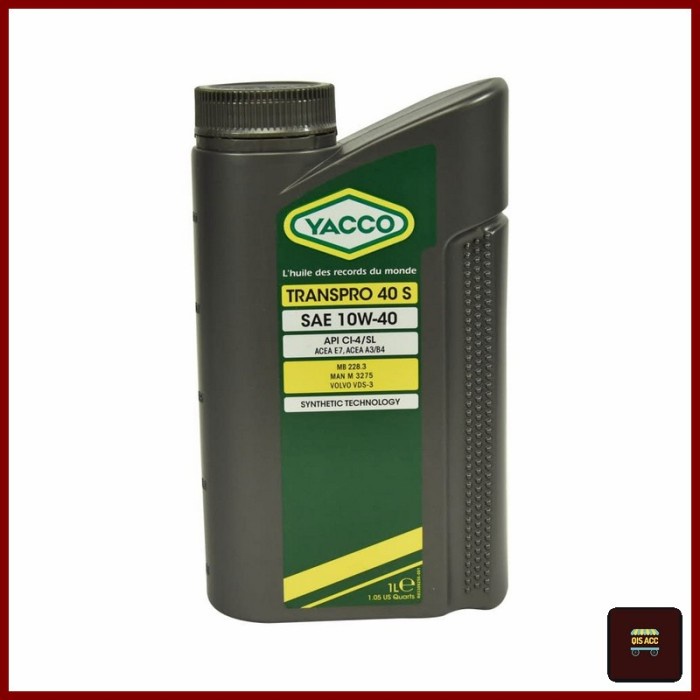 YACCO Oli Mesin Mobil Transpro 40S SAE 10W-40